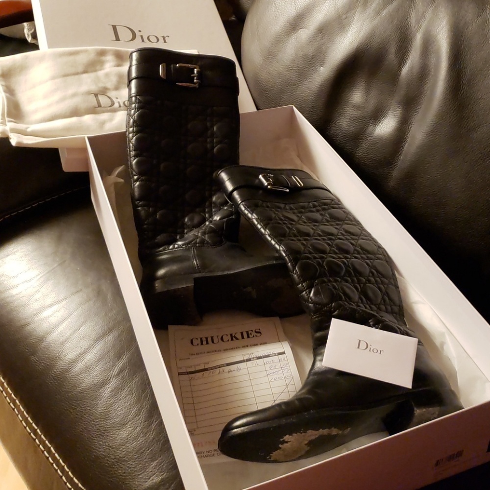 Real-Real, Designers tall leather boots